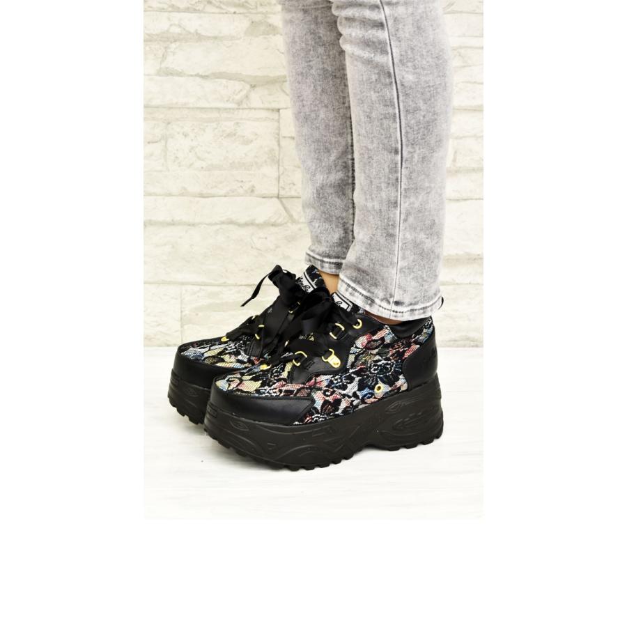 ヨースケ YOSUKE 厚底スニーカー ハイソール レディース プラットフォーム 新作 2810084 2810184 YOSUKE（ヨースケ） スニーカー レディース 厚底 ブラック 黒 厚底