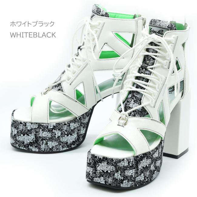 YOSUKE ヨースケ ブーツサンダル 厚底サンダル レースアップ