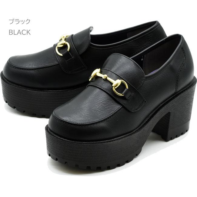 YOSUKE（ヨースケ） パンプス レディース 厚底 ブラック 黒 厚底 