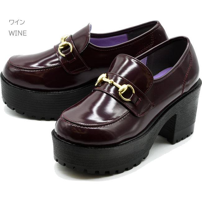 YOSUKE（ヨースケ） パンプス レディース 厚底 ブラック 黒 厚底 