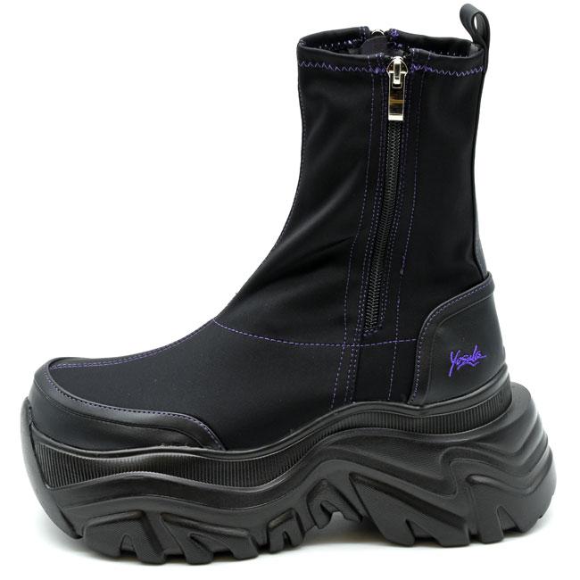 YOSUKE ヨースケ ストレッチブーツ 厚底ブーツ スニーカーブーツ