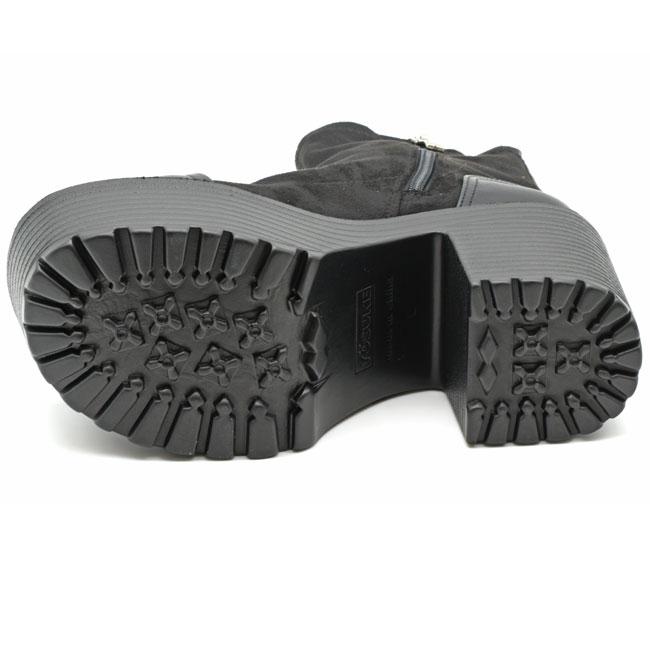 YOSUKE（ヨースケ） ブーツ レディース 厚底 ブラック 黒 厚底ブーツ