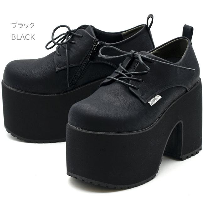 YOSUKE（ヨースケ） パンプス レディース 厚底 ブラック 黒 厚底