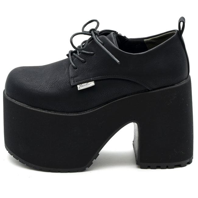 YOSUKE（ヨースケ） パンプス レディース 厚底 ブラック 黒 厚底