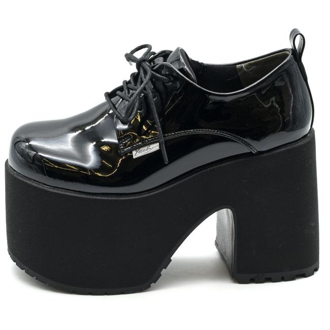 YOSUKE（ヨースケ） パンプス レディース 厚底 ブラック 黒 厚底