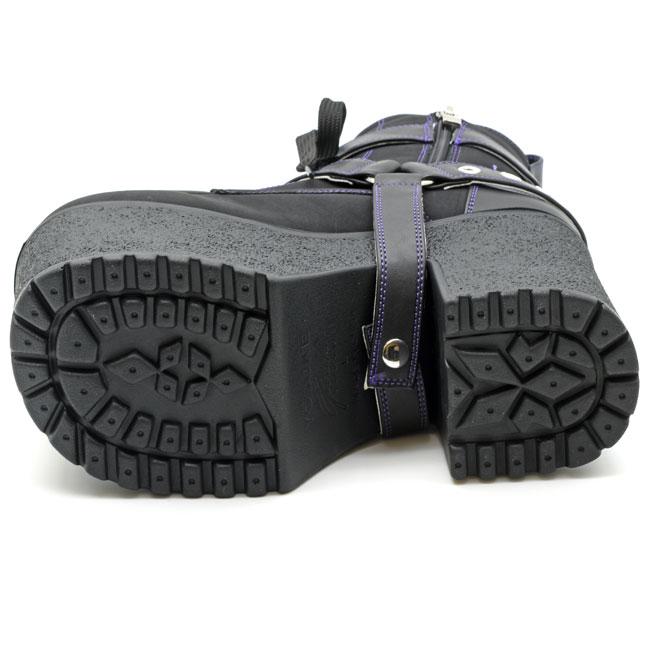 YOSUKE（ヨースケ） ブーツ レディース ブラック 黒 白 厚底ブーツ