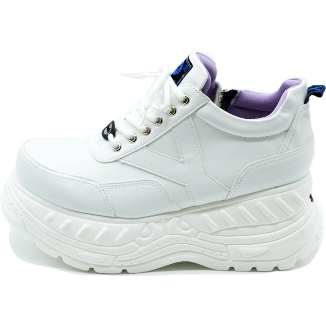 YOSUKE（ヨースケ） 厚底スニーカー ハイソール レースアップ メンズ