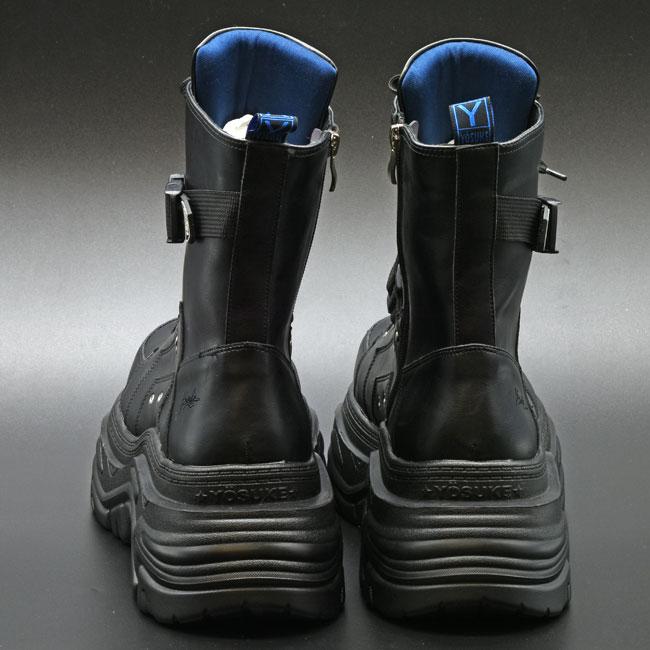 YOSUKE ヨースケ スニーカーブーツ 厚底ブーツ ショートブーツ レース