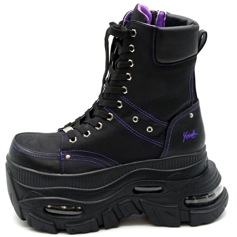 YOSUKE（ヨースケ） ブーツ メンズ 黒 26 27 スニーカーブーツ 厚底