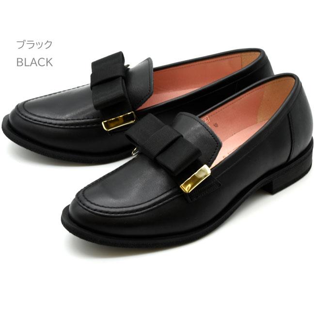 YOSUKE ヨースケ リボンローファー パンプス 本革 レザー