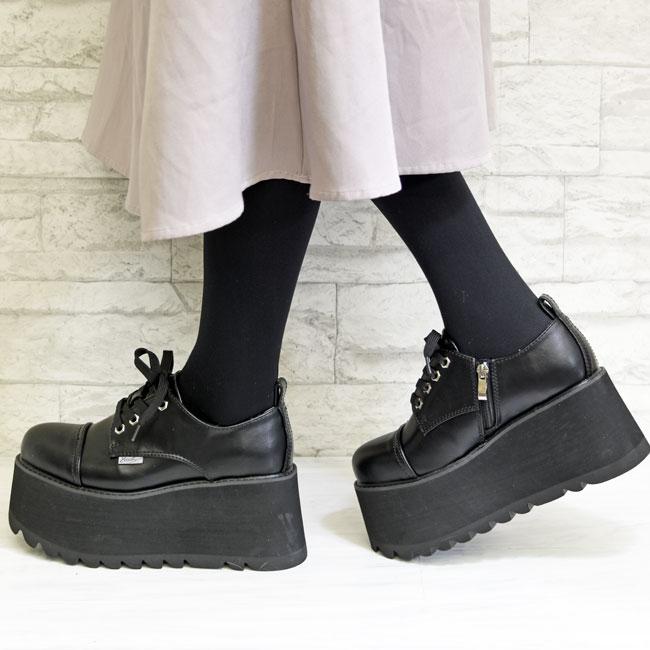 YOSUKE（ヨースケ） 厚底シューズ レースアップシューズ マニッシュ