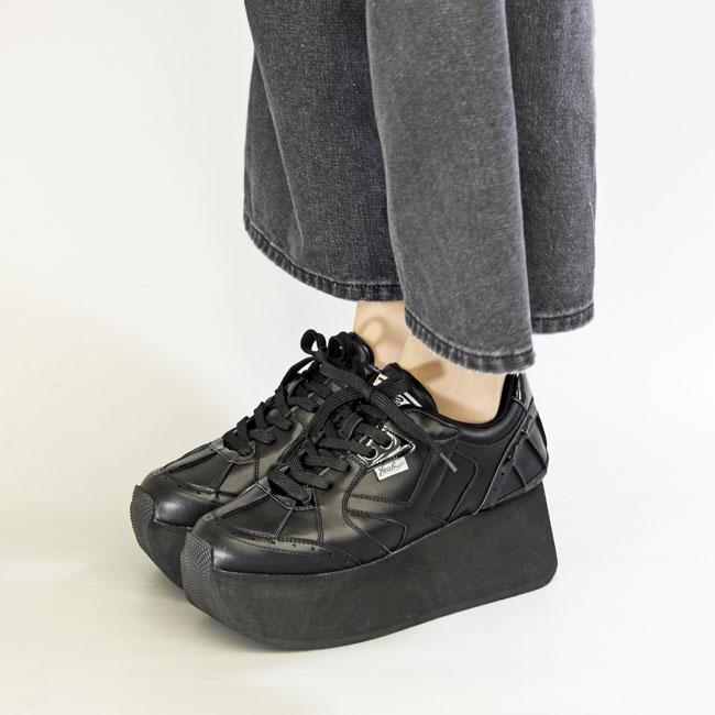 YOSUKE（ヨースケ） 厚底スニーカー レースアップ ハイソール