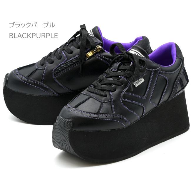 YOSUKE（ヨースケ） 厚底スニーカー レースアップ ハイソール