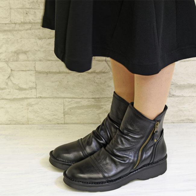 Yukiko Kimijima ユキコ キミジマ レザーブーツ ショートブーツ Yukiko Kimijima ユキコ キミジマ レザーブーツ ショートブーツ