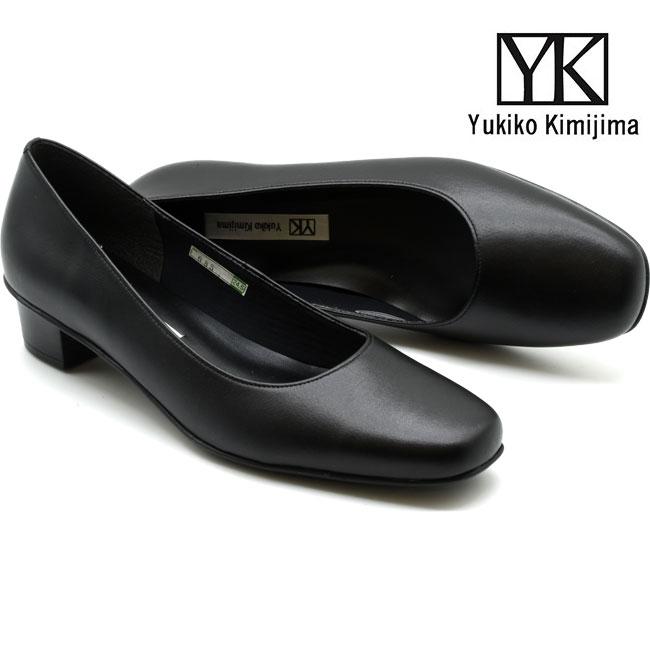 ユキコ キミジマ Yukiko Kimijima パンプス ローファー プレーン レディース 本革 レザー ブラック 黒 22-24.5 685 (予約)は3〜5営業日後の出荷です。 Yukiko Kimijima ユキコ キミジマ パンプス ローファー プレーン