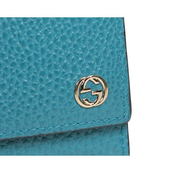 【美品】GUCCI 長財布　フラップ　インターロッキング　ゴールド GUCCI グッチ 財布 二つ折り フラップ 長財布 インター