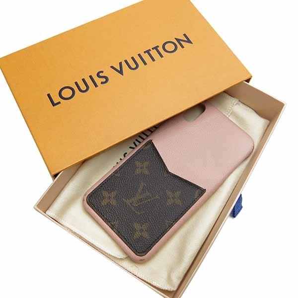 美中古 Louis Vuitton iPhone XS MAX バンパー ケース