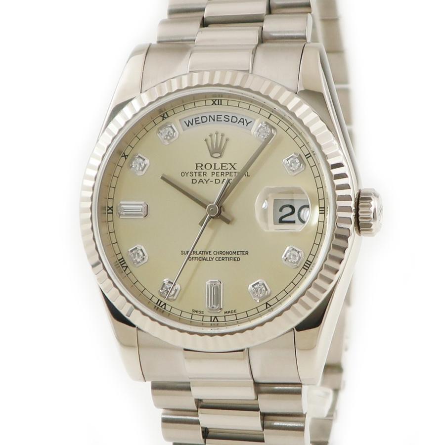 デイデイト ロレックス ROLEX 118239A K番 自動巻 K18WG無垢 純正