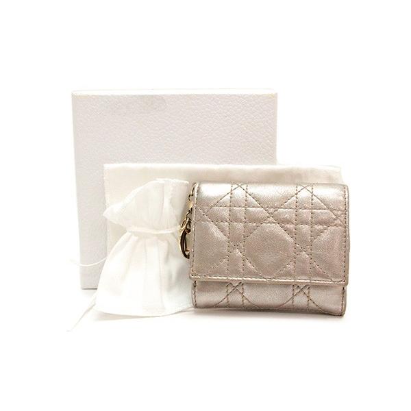Christian Dior クリスチャンディオール 三つ折り コンパクト Christian Dior クリスチャンディオール 三つ折り コンパクト