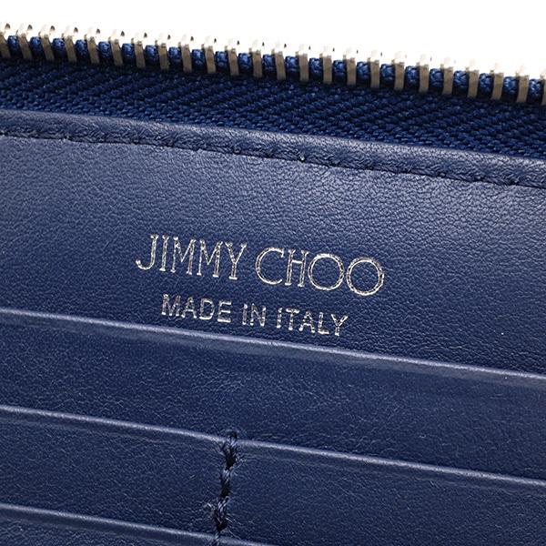 JIMMY CHOO ジミーチュウ 長財布 ラウンドファスナー フィリッパ 