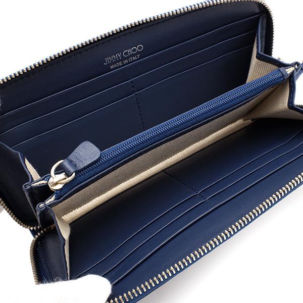 JIMMY CHOO ジミーチュウ 長財布 ラウンドファスナー フィリッパ 