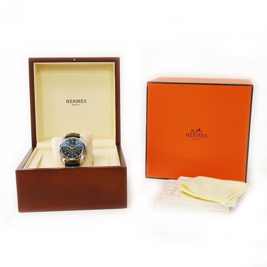 HERMES エルメス ドレサージュ クロノ DR5.910 メンズ 腕時計