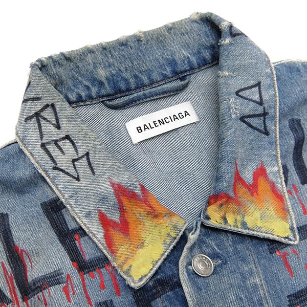 FENDI バレンシアガ BALENCIAGA デニムジャケット オーバー FENDI バレンシアガ BALENCIAGA デニムジャケット オーバー