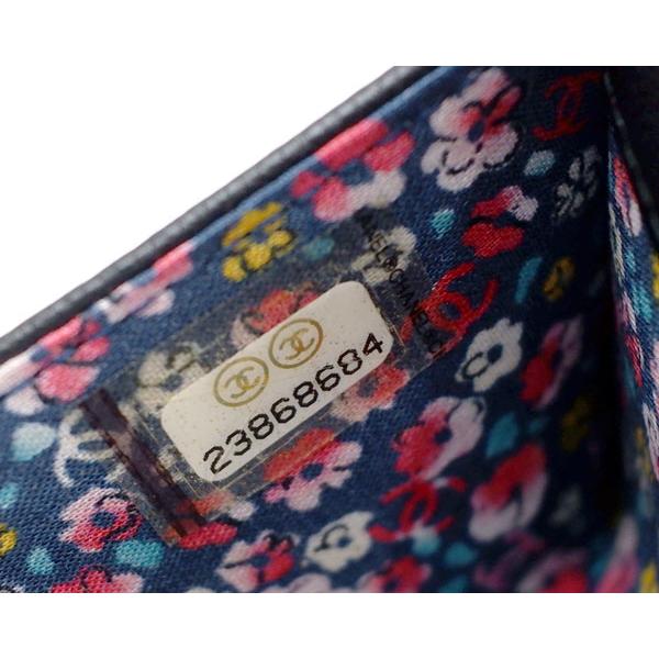 CHANEL シャネル カードケース 名刺入れ ラッキーフラワー ココマーク 