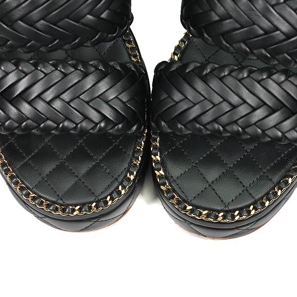 シャネル CHANEL サンダル ウェッジソールチェーンサンダル シャネル CHANEL サンダル ウェッジソールチェーンサンダル