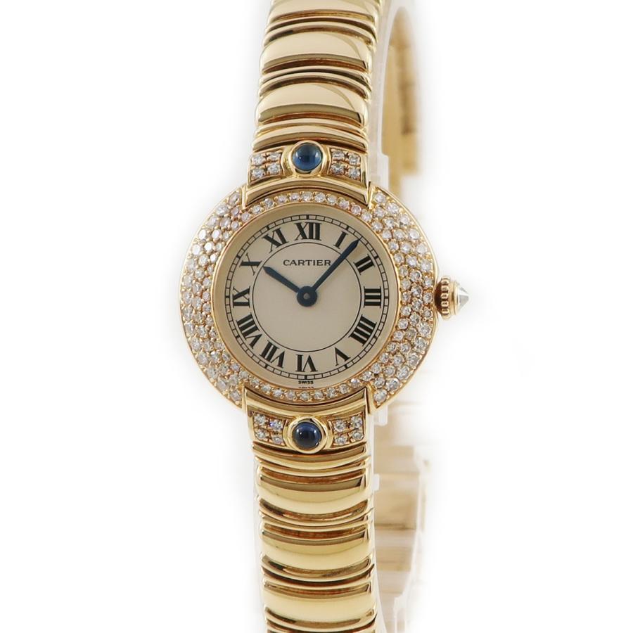 Cartier カルティエ ヴァンドーム SM K18YG無垢 ダイヤ レディース
