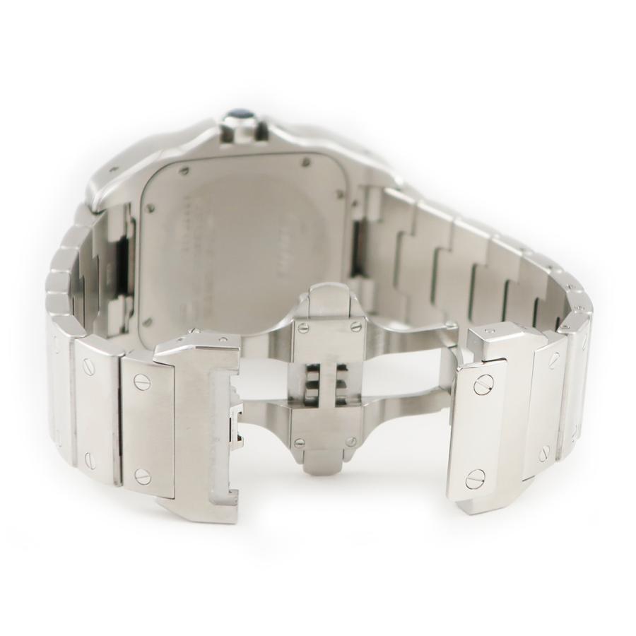 カルティエ Cartier サントス100 Lm W0737g スクエア メンズ 腕時計 自動巻き シルバー 中古 Houbidou 心斎橋店 通販 Yahoo ショッピング