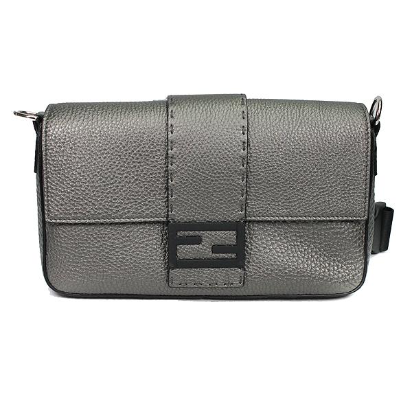 Fendi バゲット【極美品】 BAGUETTE フェンディ FENDI ウエストバッグ バゲット メタリック