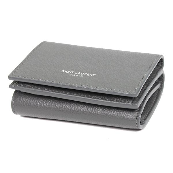 Yves Saint Laurent イヴサンローラン YSL 三つ折り財布 タイニー 