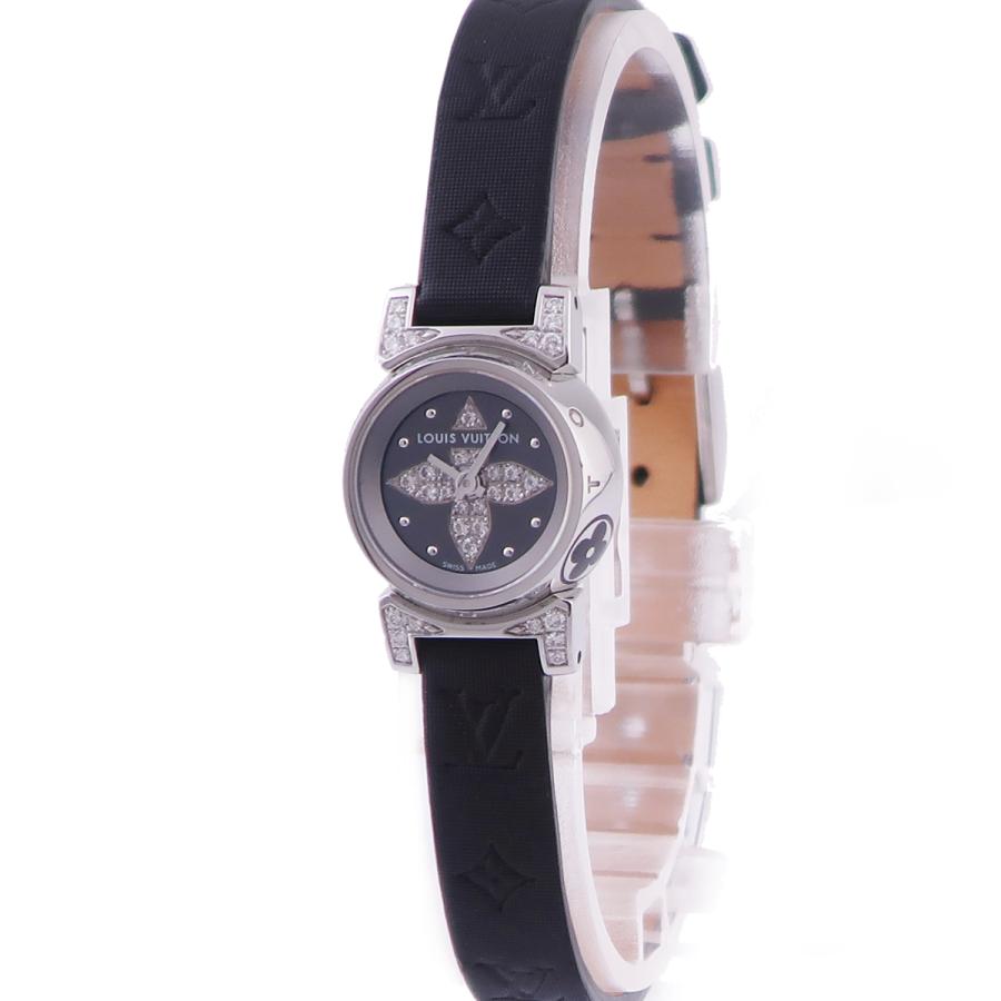 ルイヴィトン タンブール ビジュ Q151K ダイヤ クォーツ レディース