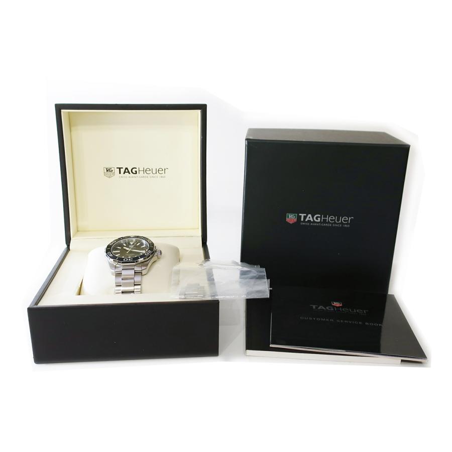 Tag Heuer アクアレーサー 300m WAY111A.BA0928 メンズ 腕時計 クオーツ ブラック 中古 【リガー】
