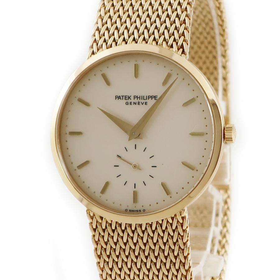 パテックフィリップ Patekphilippe カラトラバ 33 1 K18yg無垢 メンズ 腕時計 手巻き アイボリー 中古 Houbidou 心斎橋店 通販 Yahoo ショッピング