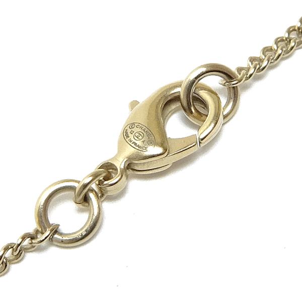 CHANEL シャネル ネックレス ラインストーンパール ゴールド GP 12A 12 