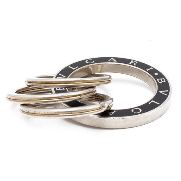 BVLGARI ブルガリ キーリング ブルガリ・ブルガリ ブラック 中古 BVLGARI ブルガリ キーリング ブルガリ・ブルガリ ブラック 中古