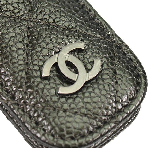 キャビアスキン シャネル CHANEL マネークリップ マトラッセ キャビアスキン シャネル CHANEL マネークリップ マトラッセ