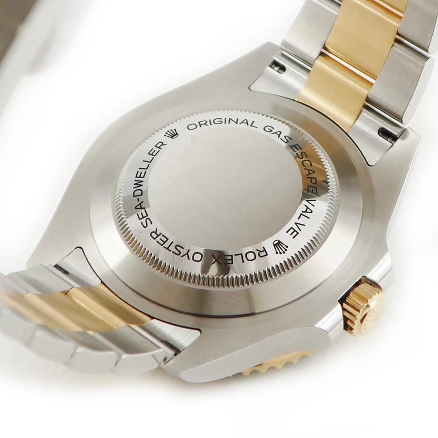 爆売り 紳士 新品 イエローゴールド 中古 ブラック 自動巻き 腕時計 メンズ K18ygxss製 ランダム番 未使用 シードゥエラー Rolex ロレックス コンビ ダイバー 高級 上品 金 750 メンズ腕時計