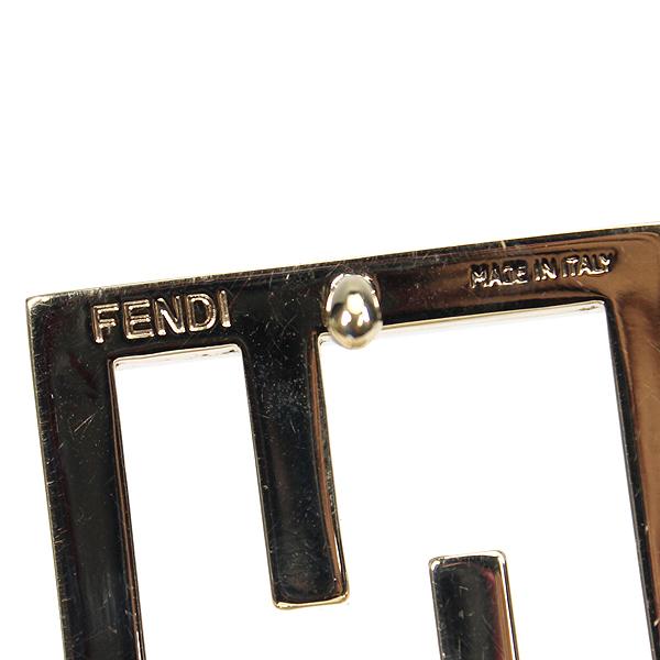 FENDI フェンディ ベルト 手描き風ズッカ柄 ベージュ×マルチ FENDI フェンディ ベルト 手描き風ズッカ柄 ベージュ×マルチ