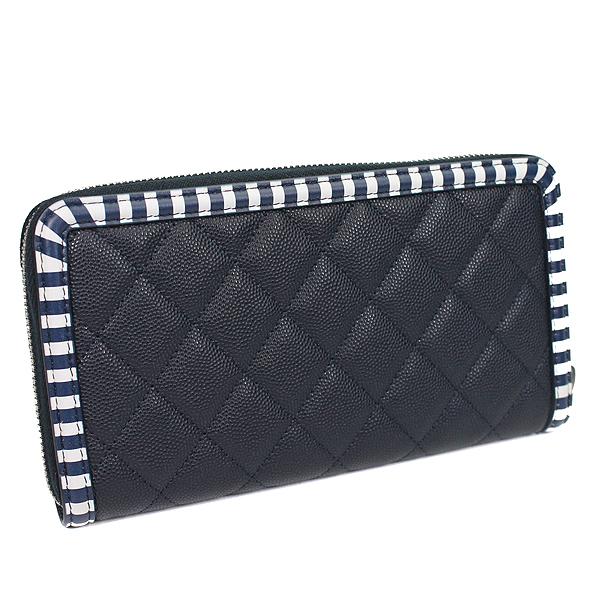 シャネル CHANEL 長財布 CCフィリグリー クルーズライン ココマーク 
