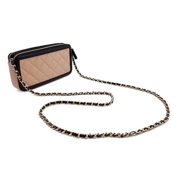 キャビアスキン シャネル CHANEL チェーンウォレット CC キャビアスキン シャネル CHANEL チェーンウォレット CC