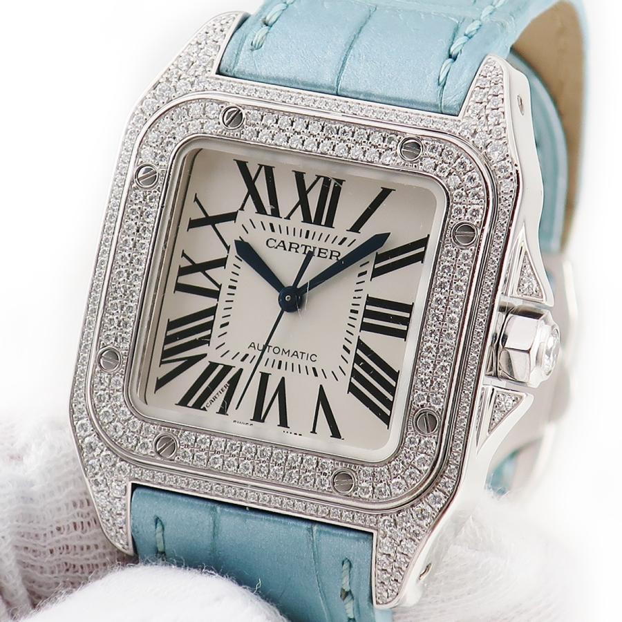 SANTOS DE CARTIER カルティエ Cartier サントス100 MM WM501751 SANTOS DE CARTIER カルティエ Cartier サントス100 MM WM501751