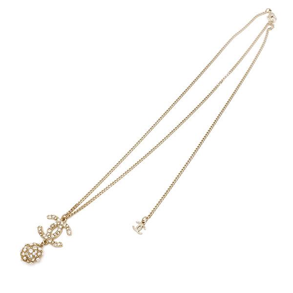 CHANEL シャネル ネックレス ココマーク スイングボール ゴールド 