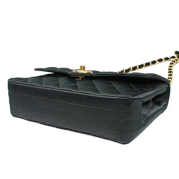 マトラッセ シャネル CHANEL ショルダーバッグ シルクサテン ミニ 