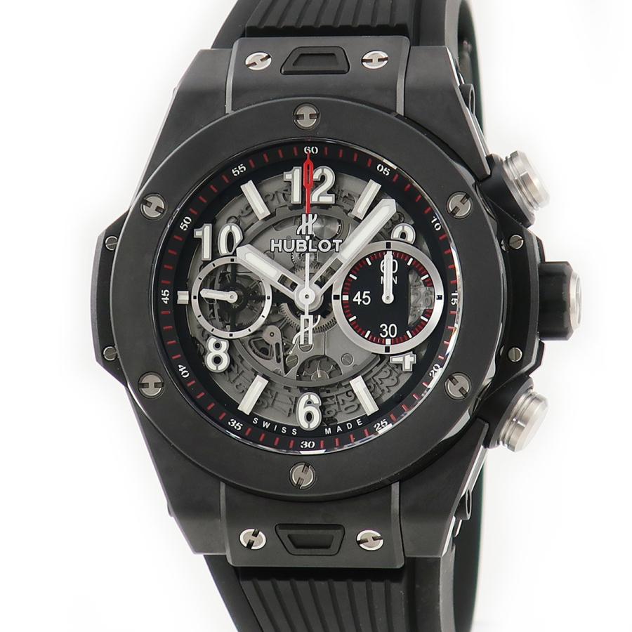 ウブロ Hublot ビッグバン ウニコ ブラックマジック 411 Ci 1170 Rx 黒 メンズ 腕時計 自動巻き ブラック 中古 Houbidou 心斎橋店 通販 Yahoo ショッピング