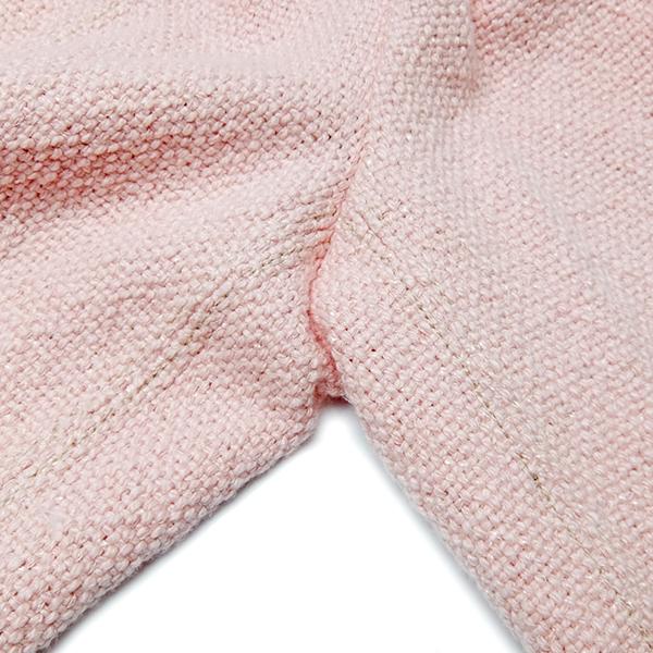CHANEL シャネル ノーカラージャケット パールココボタン CHANEL シャネル ノーカラージャケット パールココボタン