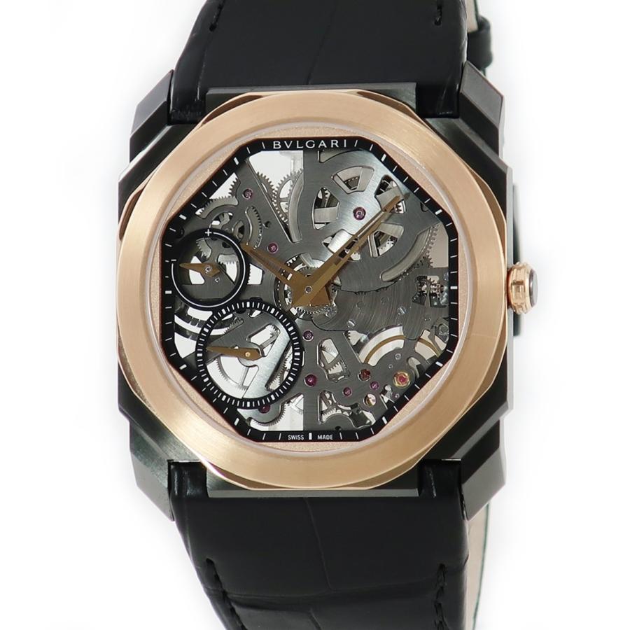 ブルガリ Bvlgari オクト フィニッシモ スケルトン Bgo40bspglxt Sk K18pgxss メンズ 腕時計 手巻き 中古 Houbidou 心斎橋店 通販 Yahoo ショッピング