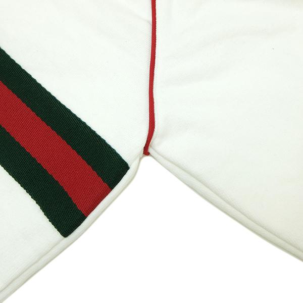 GUCCI グッチ パーカー ウェブ＆GUCCI ラベル付き スウェットシャツ 